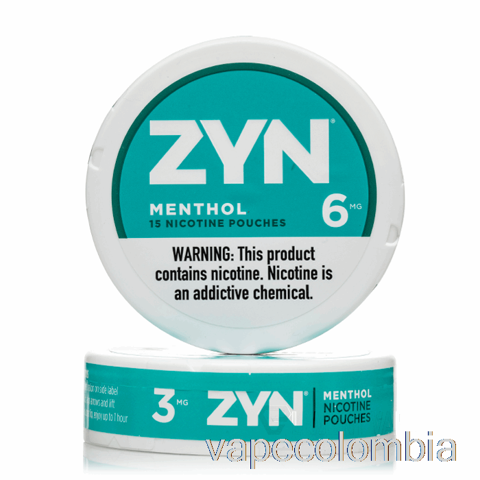 Bolsas De Nicotina Zyn Desechables Para Vape - Mentol 3 Mg (paquete De 5)